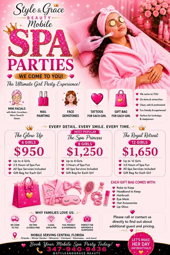 Kids Spa Party